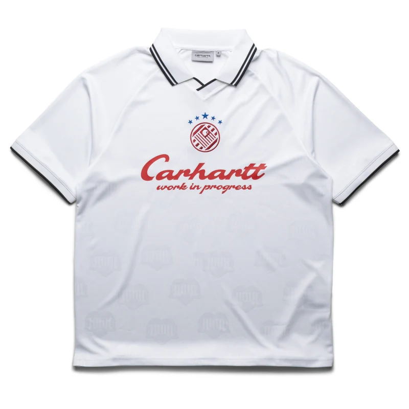 Carhartt WIP Terrace Football Jersey - White