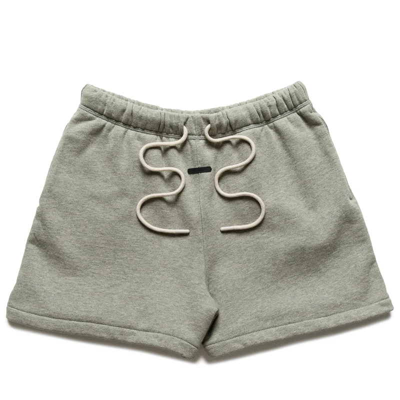 Women's Fear Of God Essentials Classic Fit Shorts - Washed Seal Heather