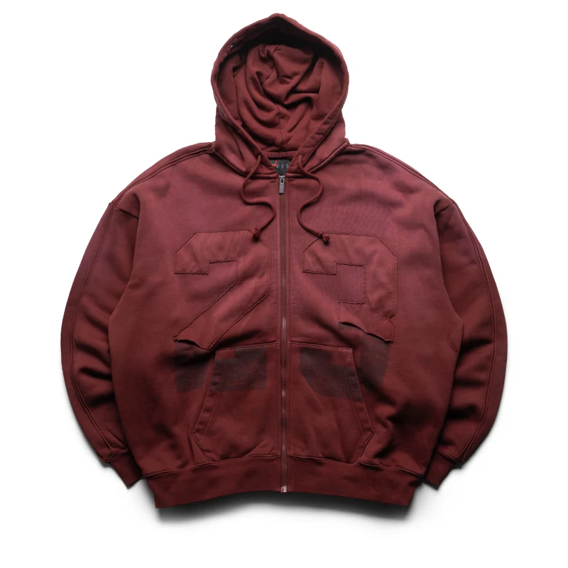 Jordan Brand Jordan Full Zip Hoodie - Dark Team Red