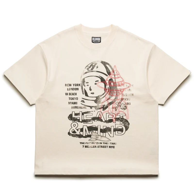 Billionaire Boys Club Call Now SS Tee - Gardenia