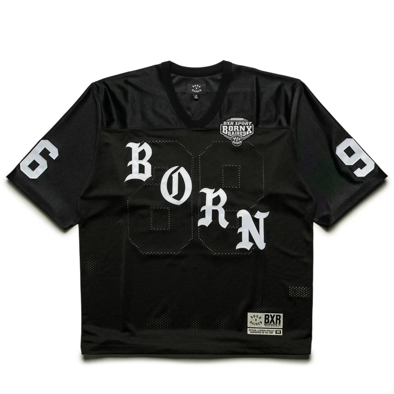 Born x Raised Paranoia Football Jersey - Black